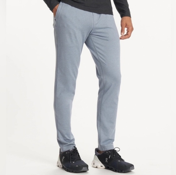 Vuori Mens Coronado Pant in Flint Heather